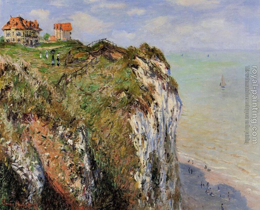 Claude Oscar Monet : The Cliff at Dieppe